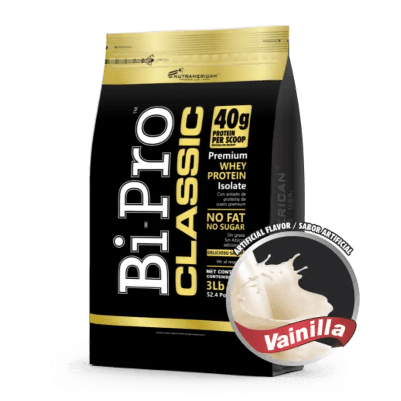 BIPRO CLASSIC VAINILLA 3 LB - NUTRAMERICAN PHARMA