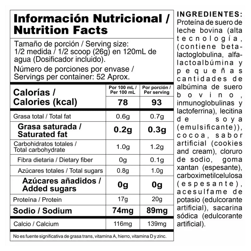 BIPRO CLASSIC COOKIES & CREAM 3 LB
