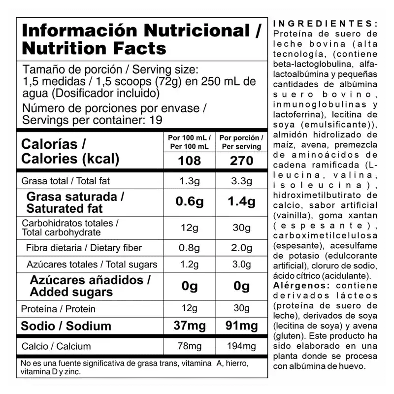 BIPRO MASS VAINILLA 3 LB