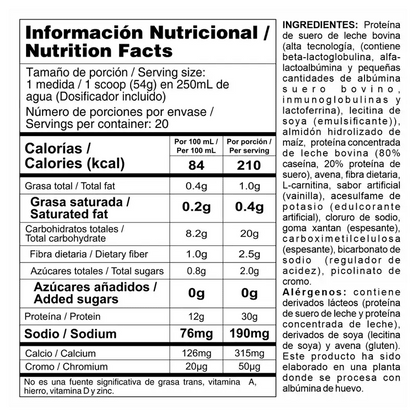BIPRO RIPPED VAINILLA 2.4 LB