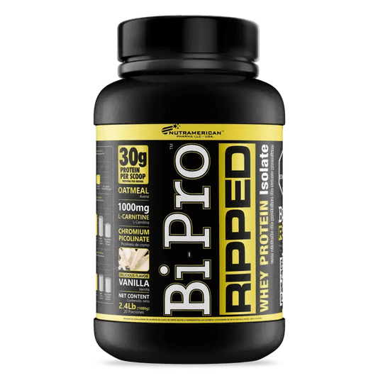 Bipro ripped vainilla 2.4 lb 1080g