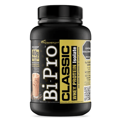 BIPRO CLASSIC 3 LB CAPUCCINO CON CREMA DE WHISKY - NUTRAMERICAN PHARMA
