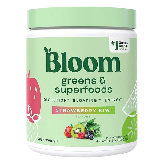 Bloom Greens & Superfoods Fresa y Kiwi 290 g 48 serv