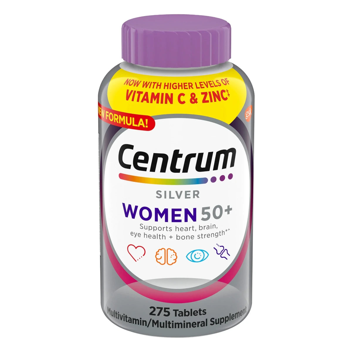 Silver Women 50+ 275 tabletas - Centrum