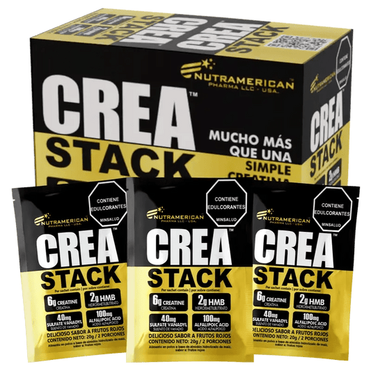 CREA STACK SACHET 500 G - NUTRAMERICAN PHARMA