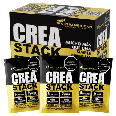 CREA STACK SACHET 500 G - NUTRAMERICAN PHARMA