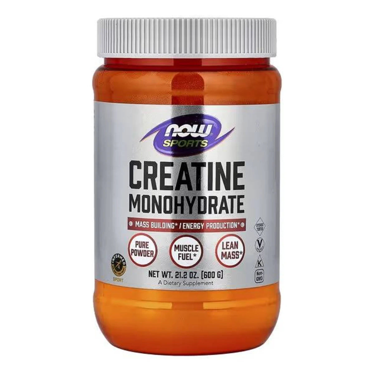 Creatina NOW 120 servicios 600 g