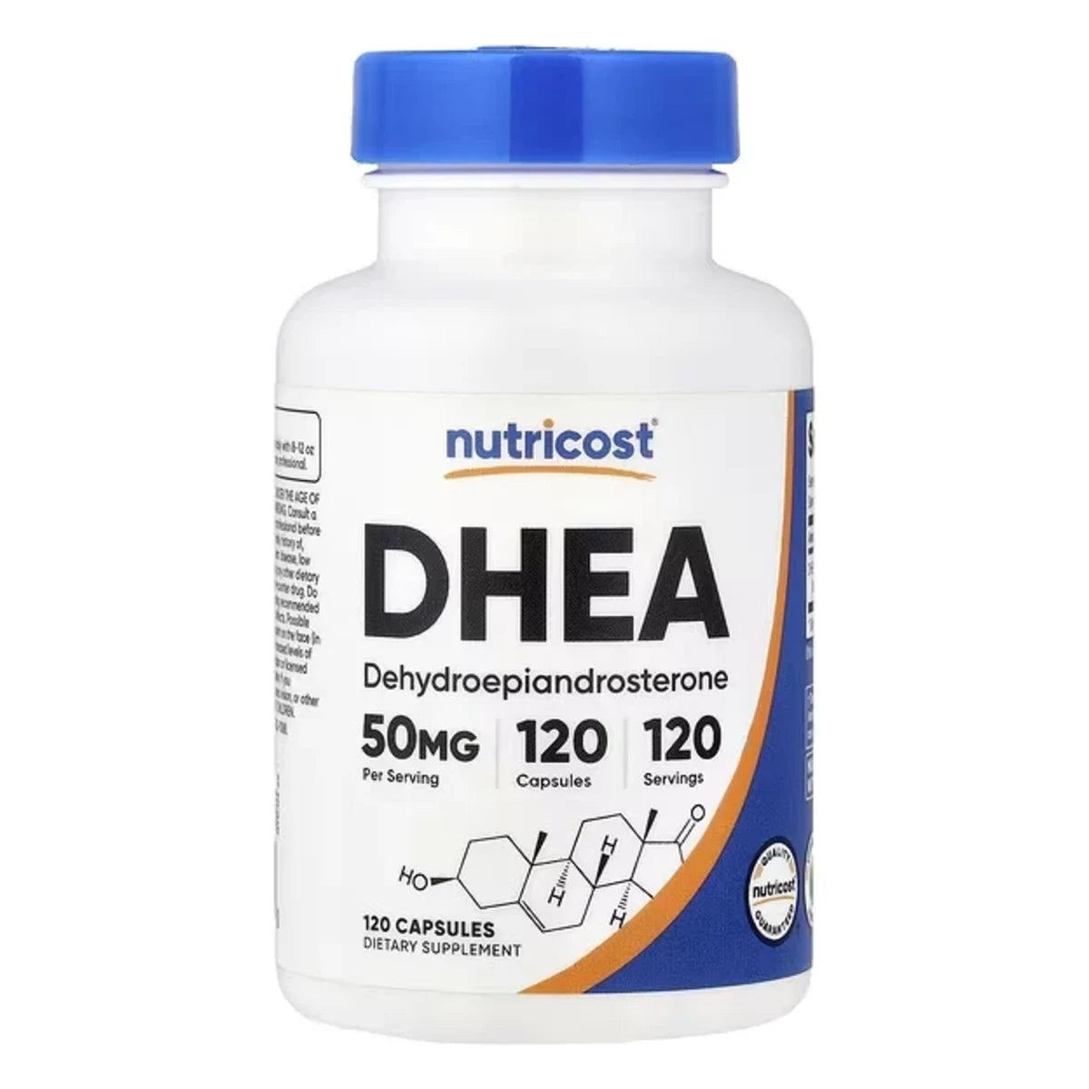 DHEA 50 mg 120 caps Nutricost