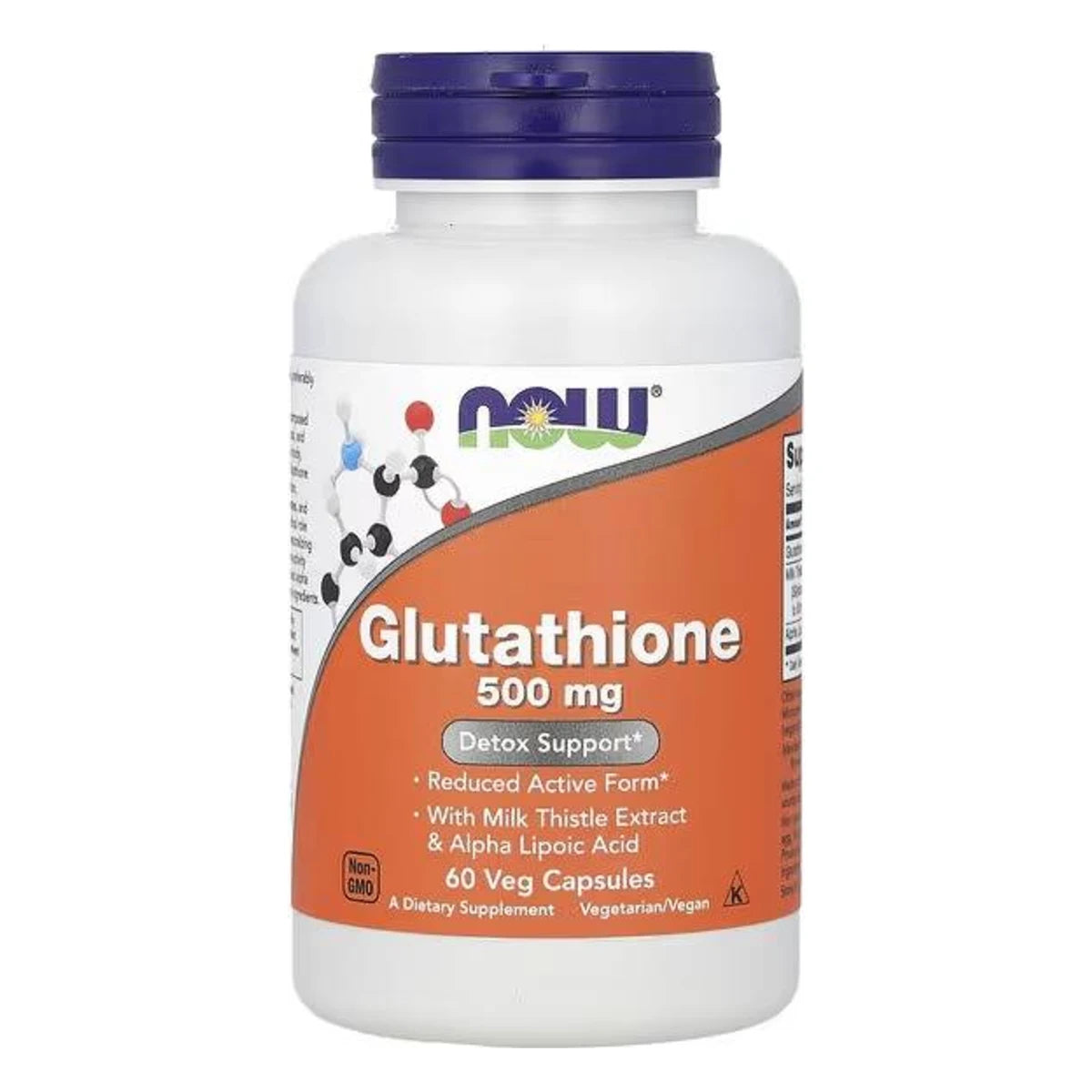 Glutathion 500 mg 60 caps NOW