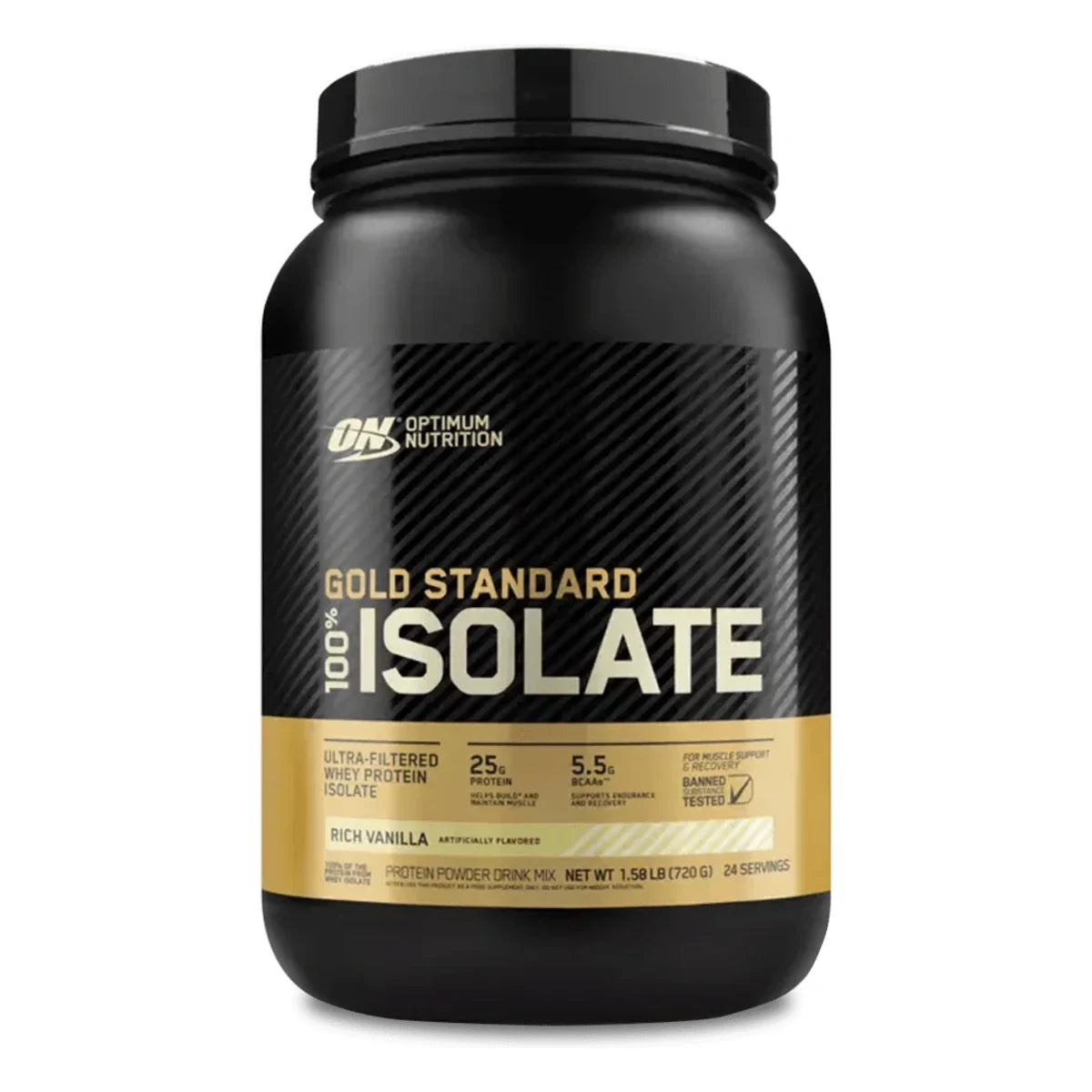 Gold Standard 100% Isolate 1.6 lbs Rich Vanilla Flavor