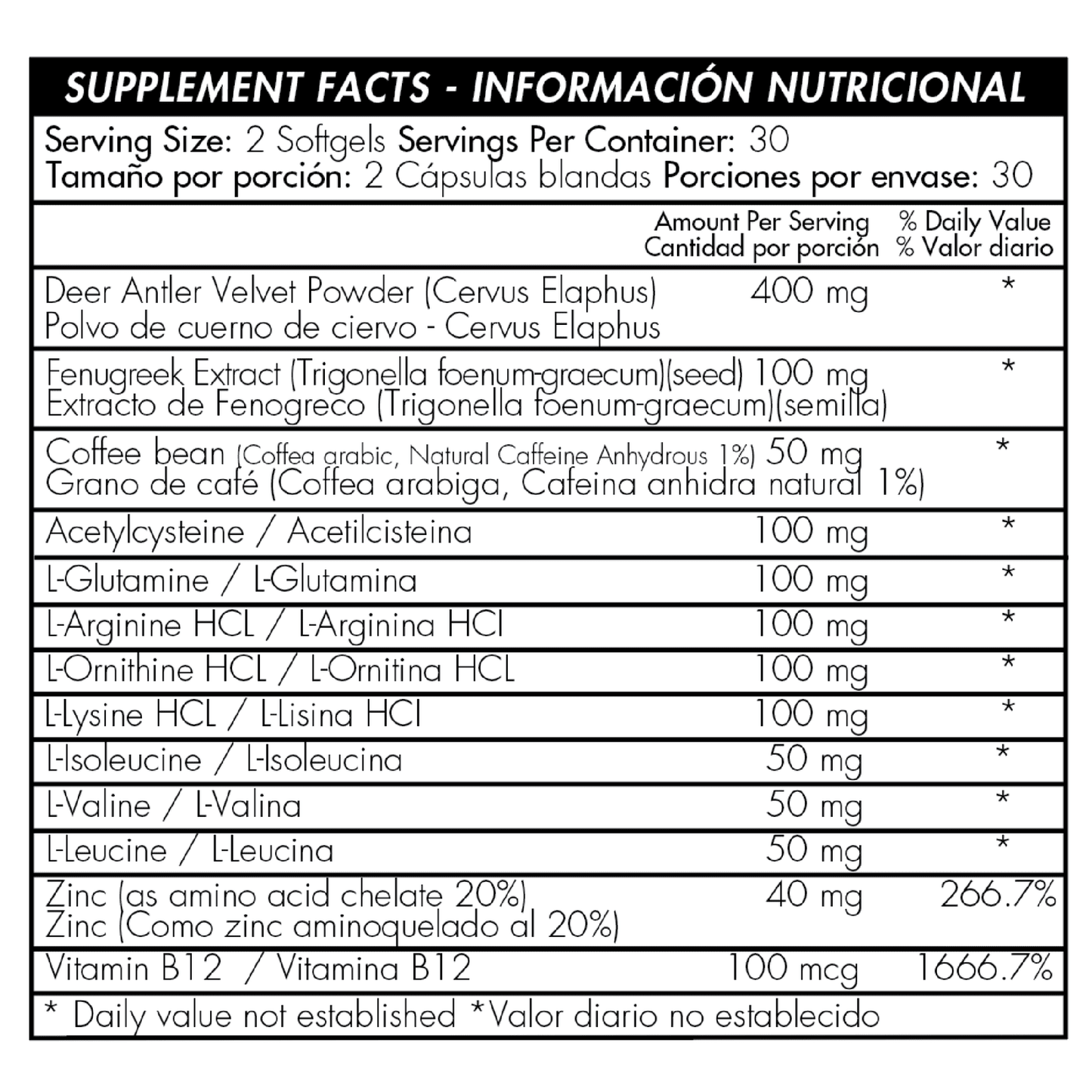 HGH-ON 60 Softgels