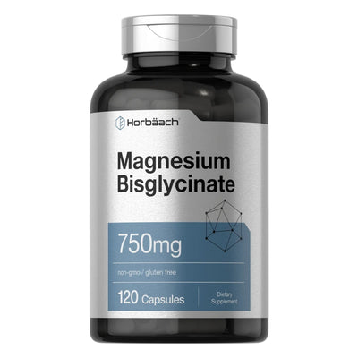 Bisglycinato de Magnesio 750 mg x 120 caps Horbaach