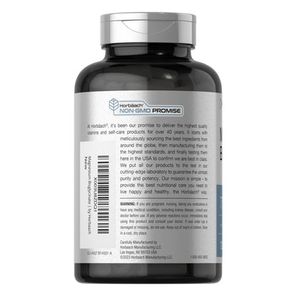 Bisglycinato de Magnesio 750 mg x 120 caps Horbaach