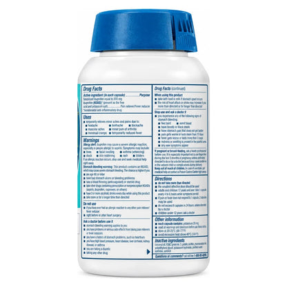 Ibuprofeno Liquigels 200 mg 120 caps Advil