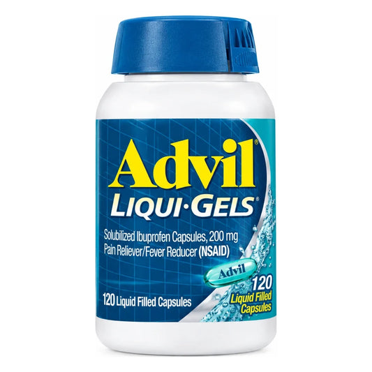 Ibuprofeno Liquigels 200 mg 120 caps Advil