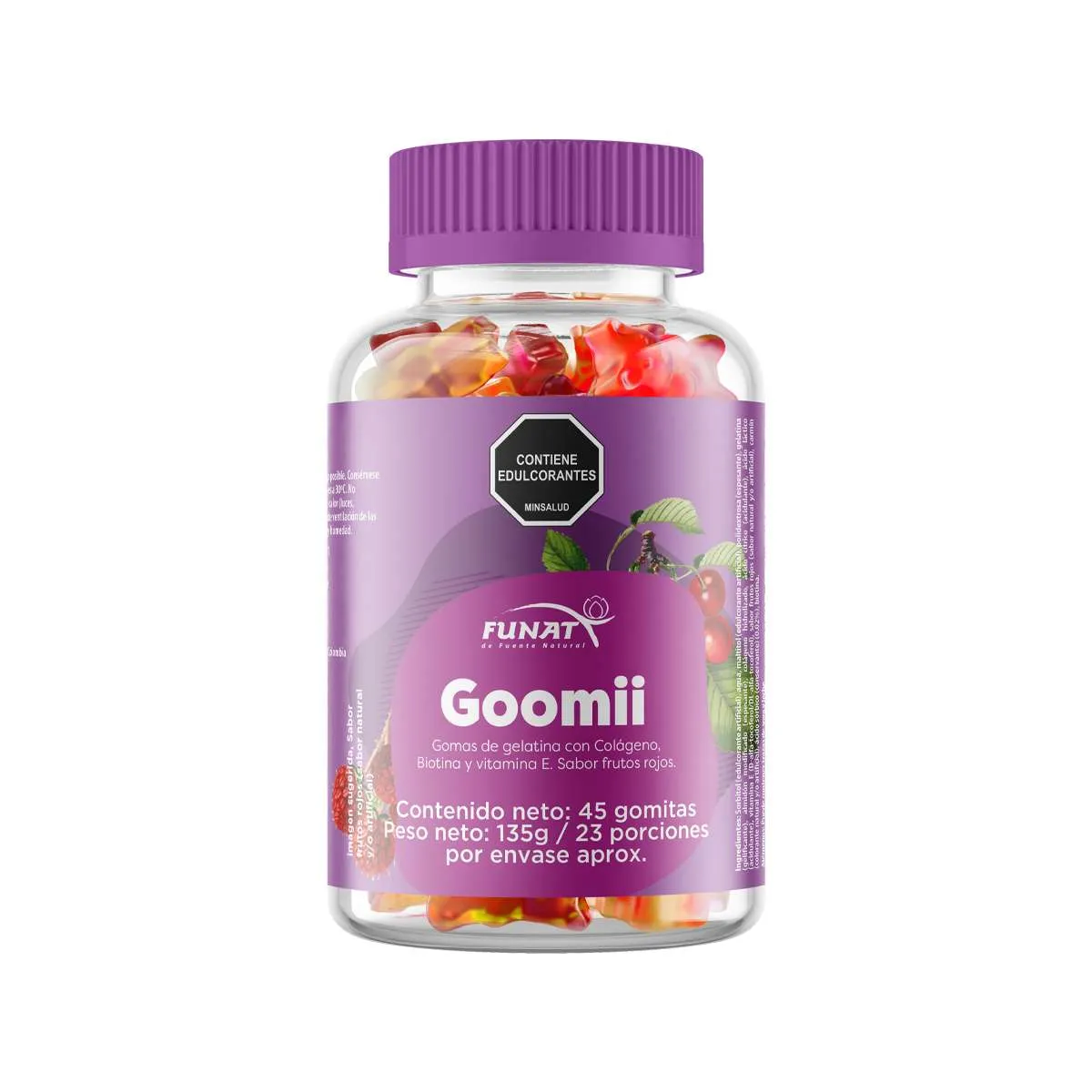 Gomitas Colágeno y Biotina 45 Unidades - Funat