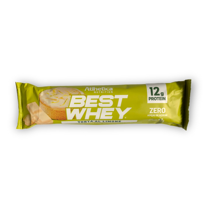 BEST WHEY PROTEIN BARRA DE PROTEINA TORTA DE LIMON - ATLHETICA NUTRITION