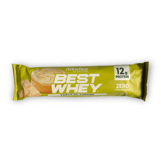 BEST WHEY PROTEIN BARRA DE PROTEINA TORTA DE LIMON - ATLHETICA NUTRITION
