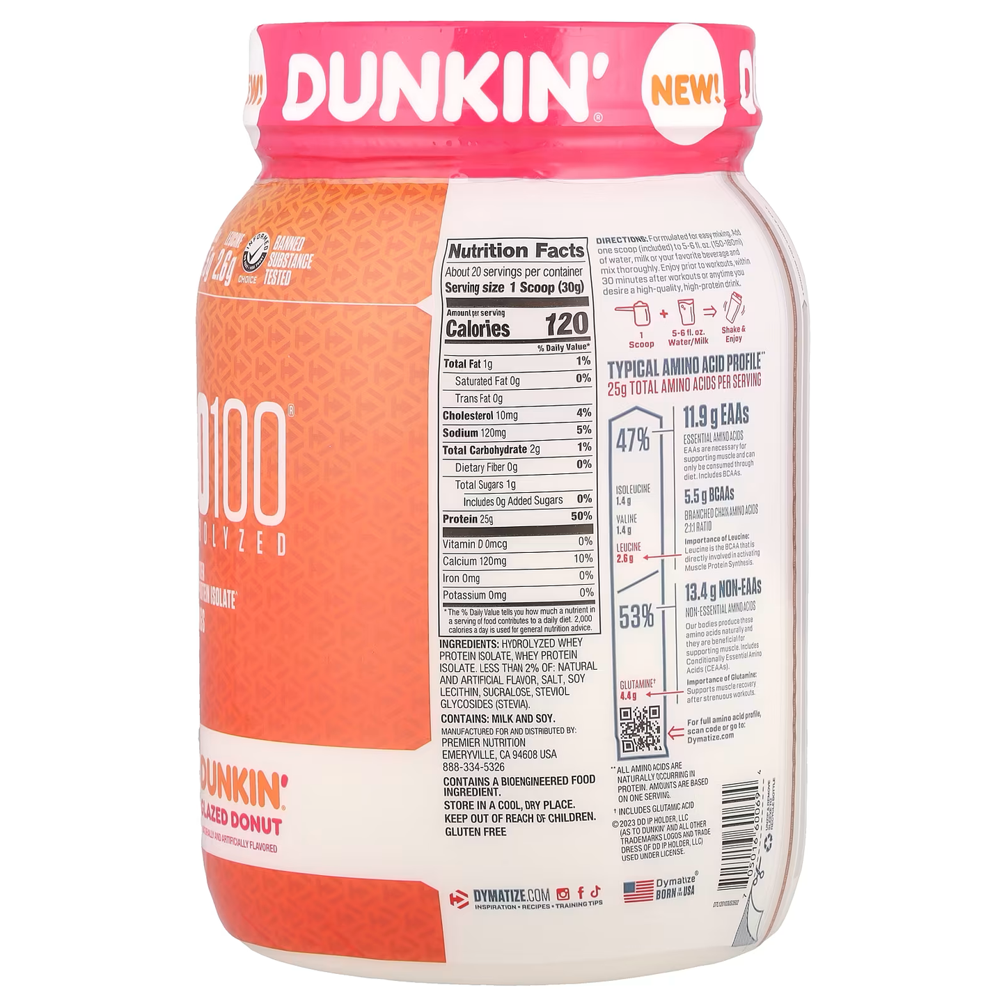 ISO 100 1,3 LB DONA - DYMATIZE