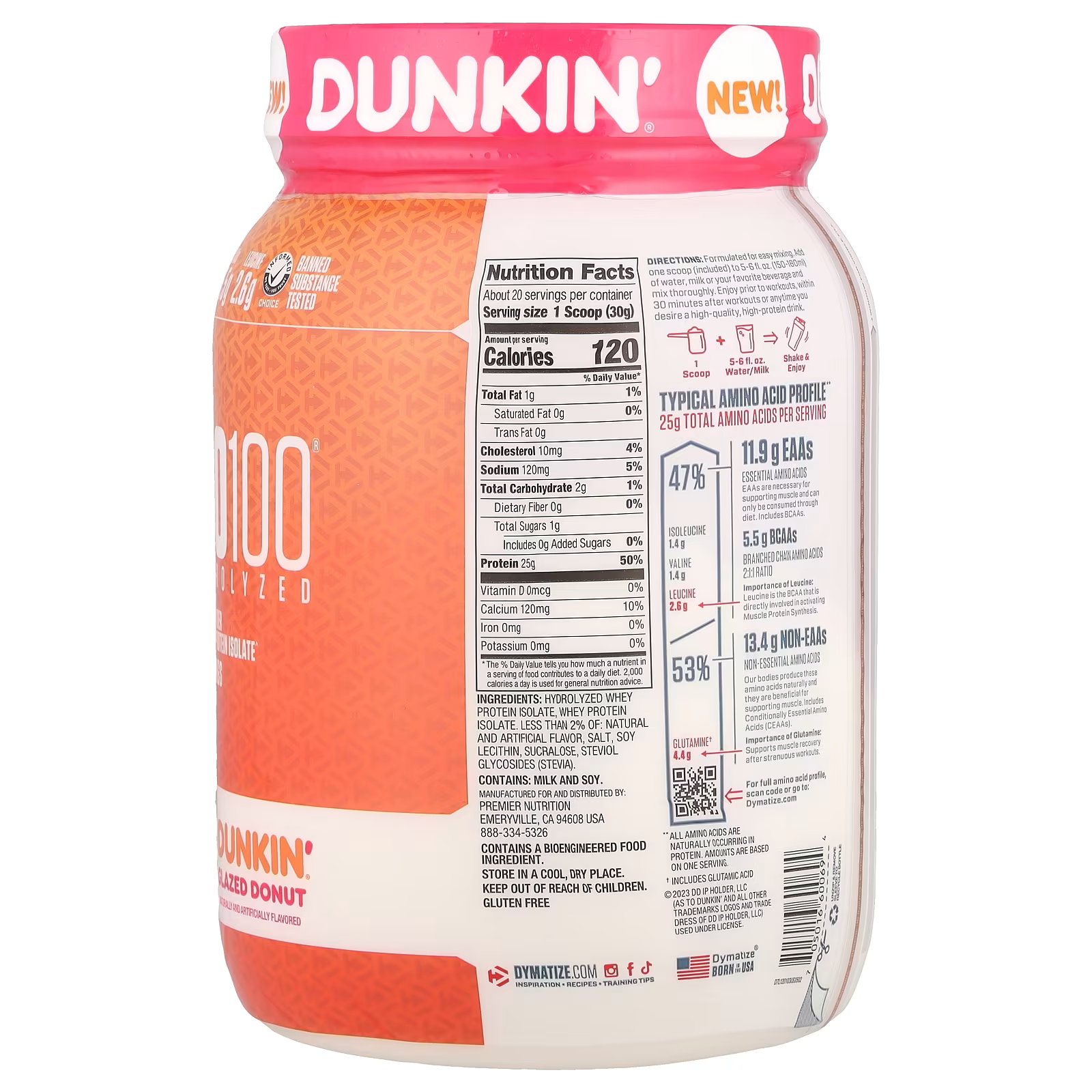 ISO 100 1,3 LB DONA - DYMATIZE