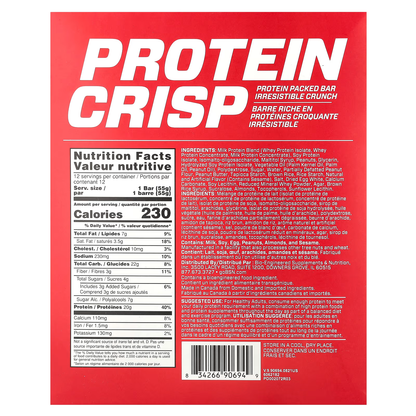 BARRA DE PROTEINA VAINILLA MARSHMELLOW CRUNCH BNS - BSN