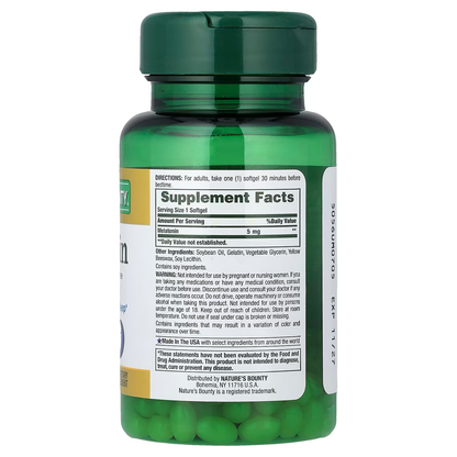 MELATONINA 5 MG 90 CAPS GEL NB CAPS - NATURE'S BOUNTY
