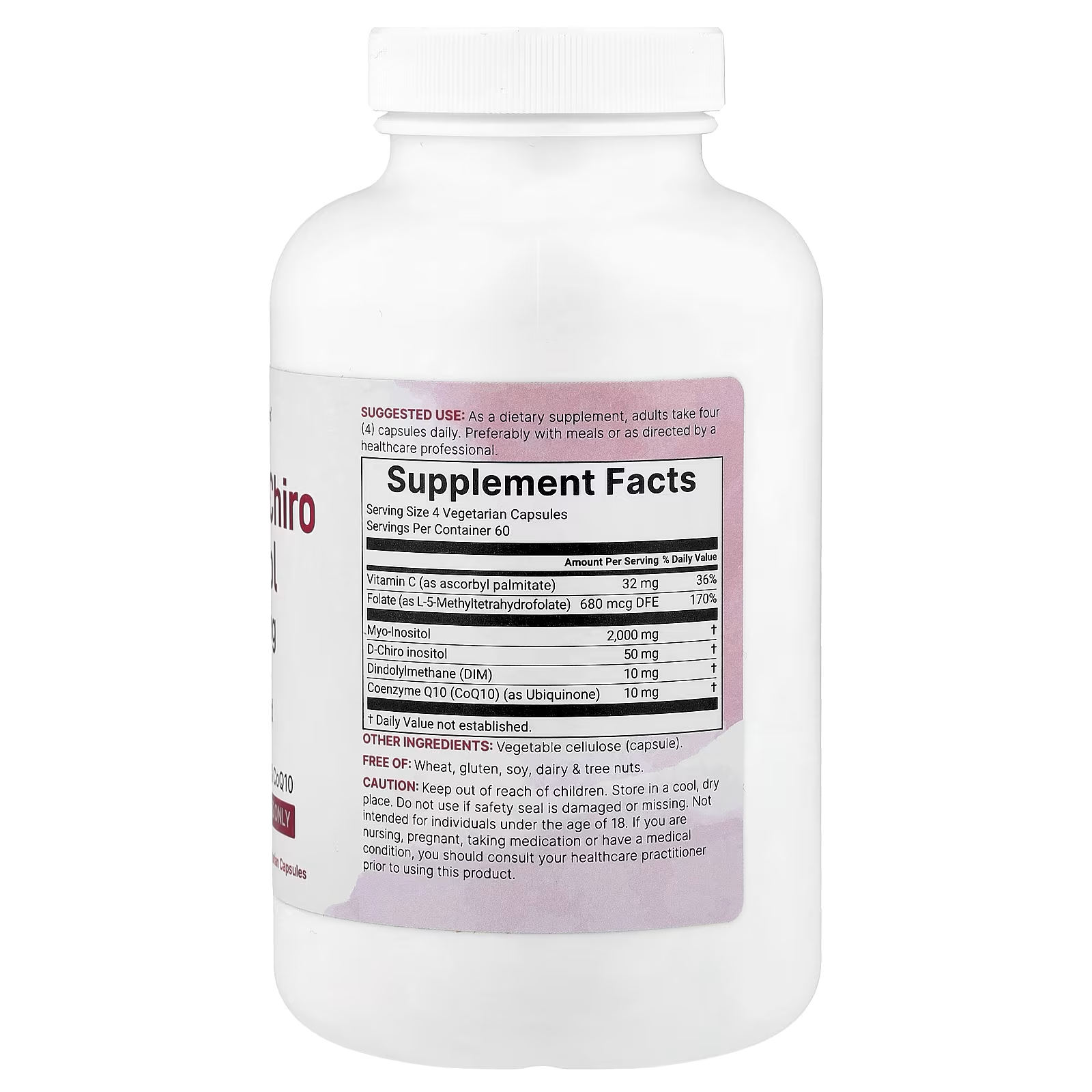 MYO & D-CHIRO INOSITOL 240 CÁPSULAS - MICRO INGREDIENTS