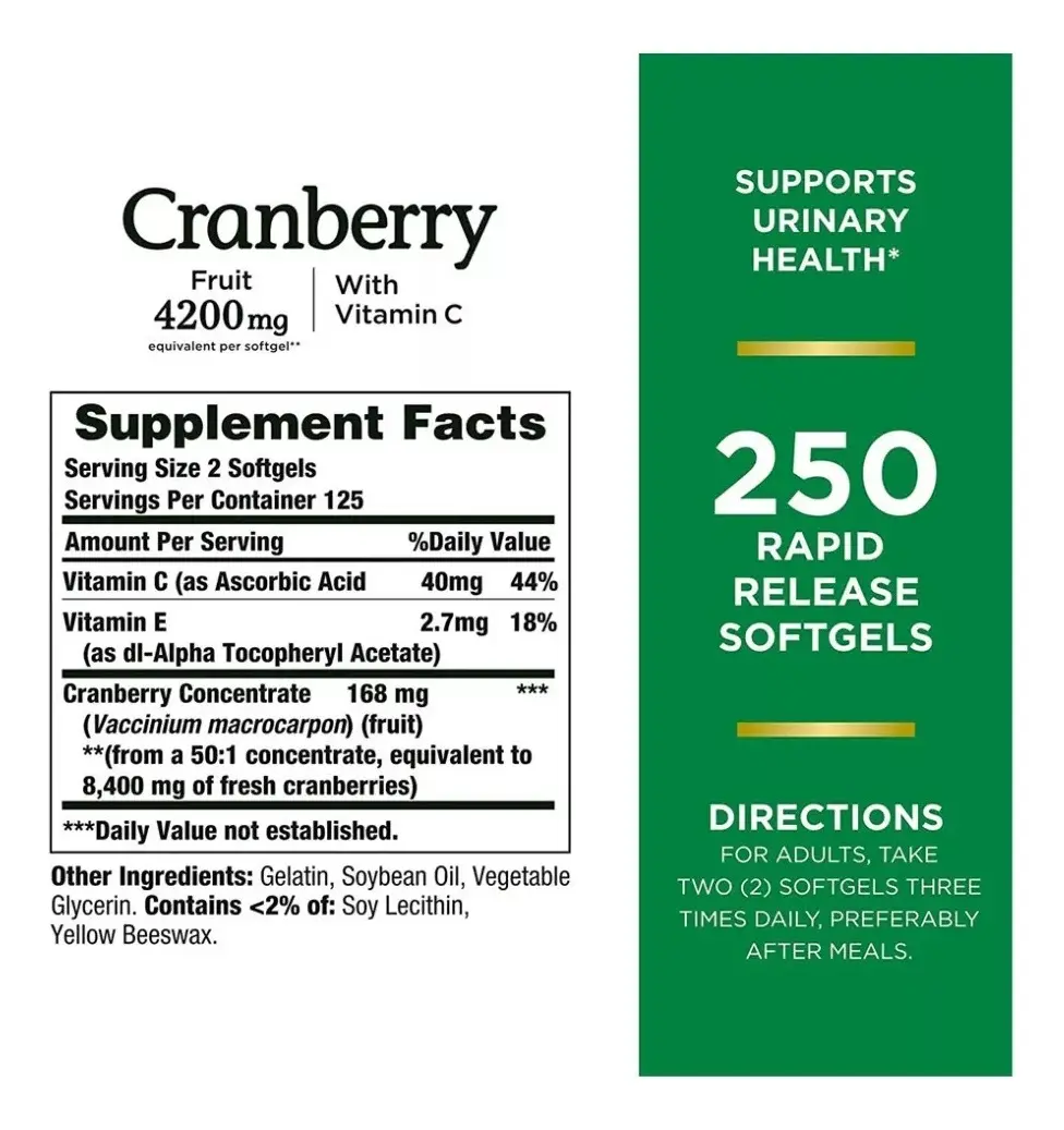 CRANBERRY - NATURE'S BOUNTY