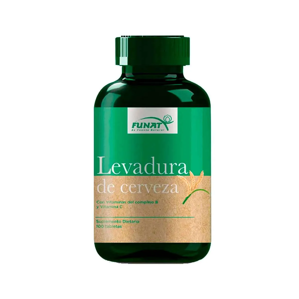 Levadura de Cerveza 100 Tabletas - Funat