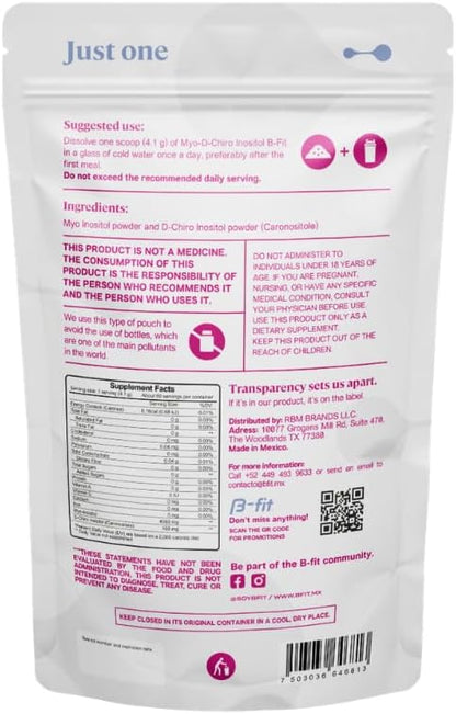 INOSITOL 40:1 SABOR FRUTOS ROJOS - B-FIT