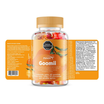 Gomitas Vitamina C+zinc 45 Unidades - Funat