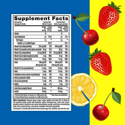 MULTIVITAMINO PARA NIÑOS 300 GUMMIES - L'IL CRITTERS