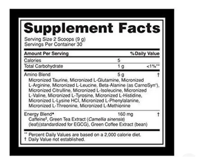 Amino 30 Servicios Fruit Fusion - Optimum Nutrition