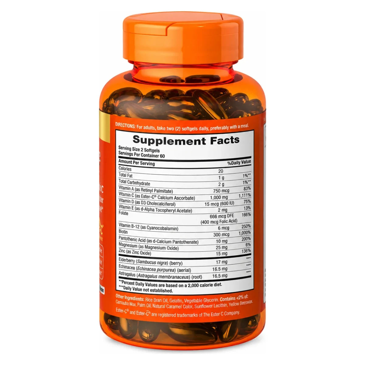 Immune Support 24 Hour 120 caps Natures Bounty