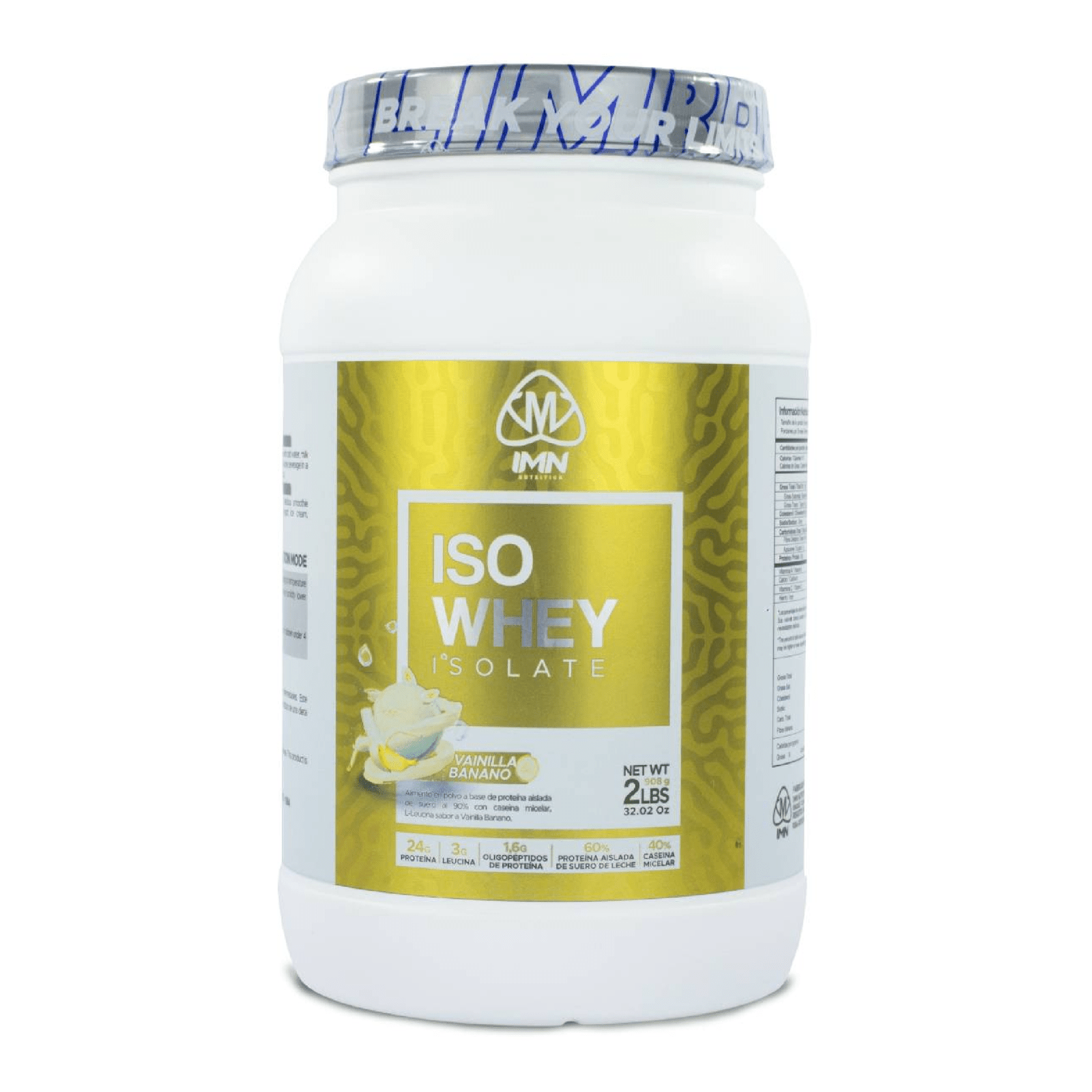 Isowhey Isolate Fresa - Vainilla Banano