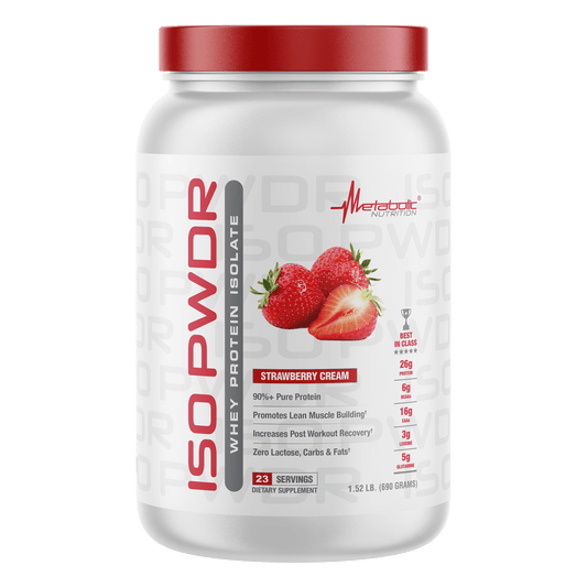 ISO PWDR STRAWBERRY CREME 1.52LBS / 23 SERV