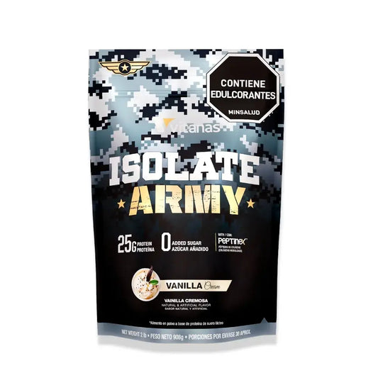 ISOLATE ARMY VAINILLA CREMOSA 2 LBS VITANAS