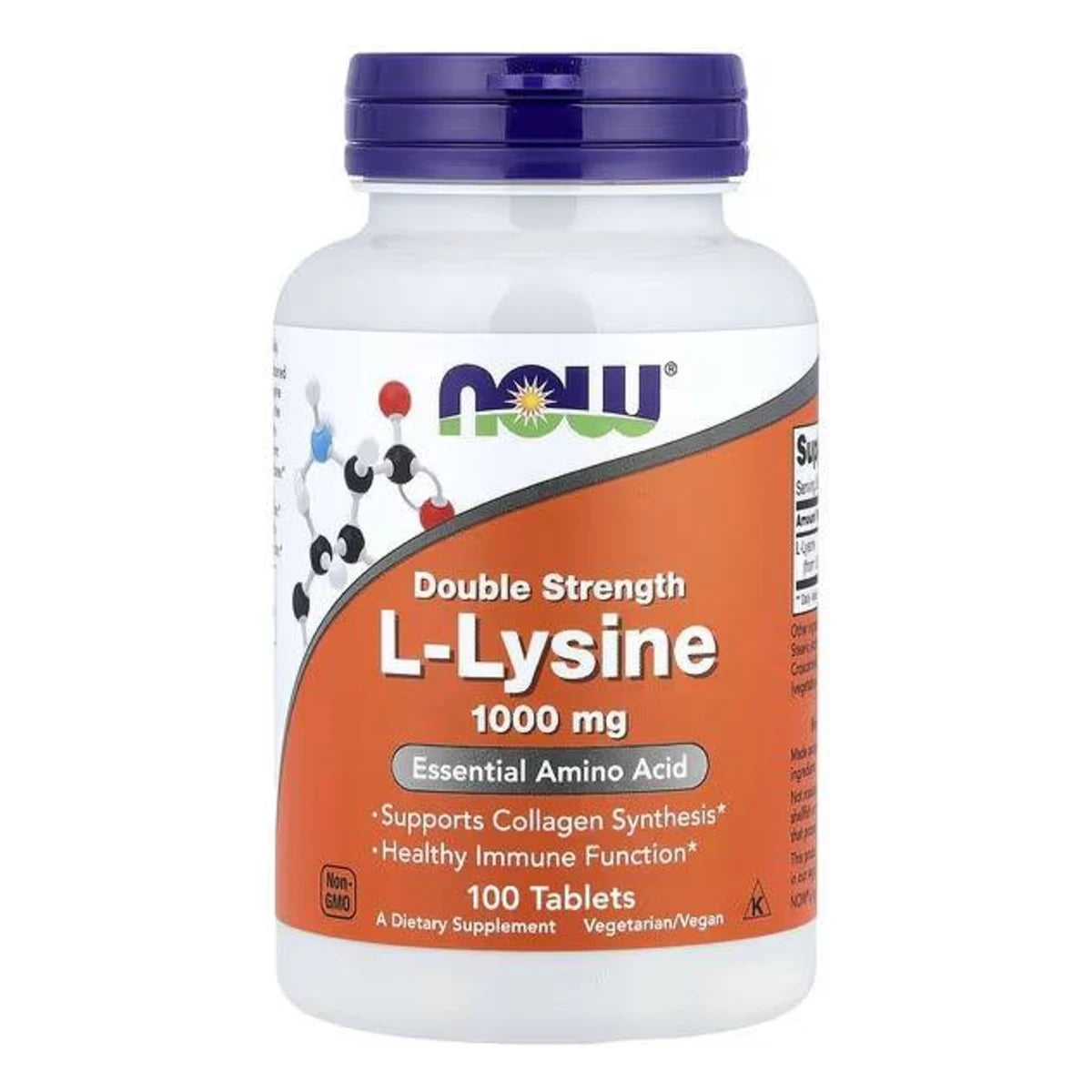 L-lysine 1000 mg 100 tabs NOW