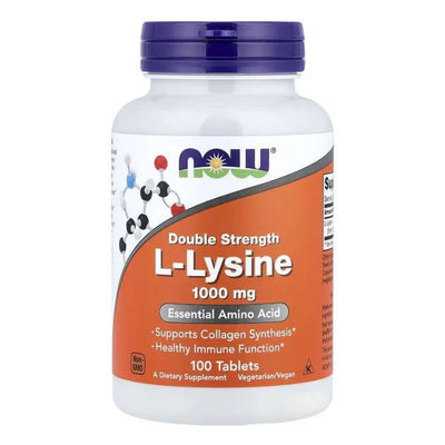 L-lysine 1000 mg 100 tabs NOW