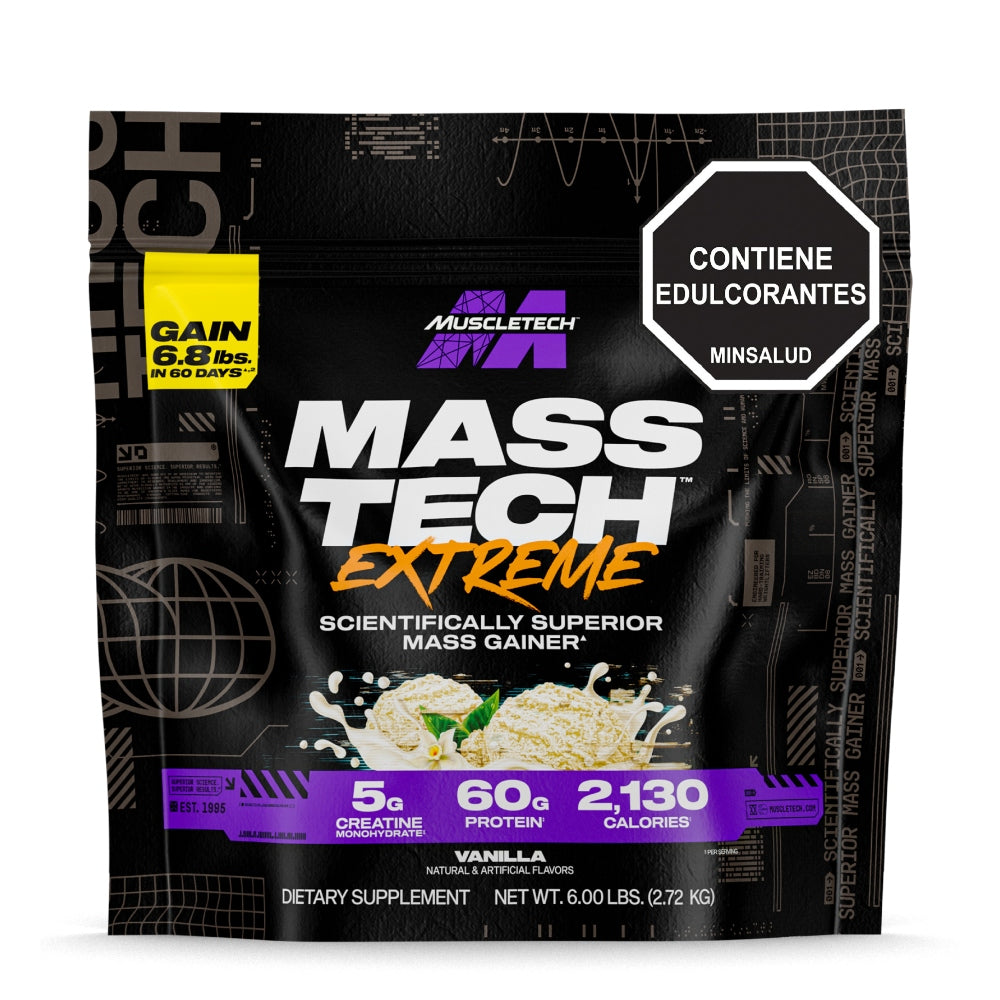 MASS Tech Extreme 6 lb Vainilla - MuscleTech