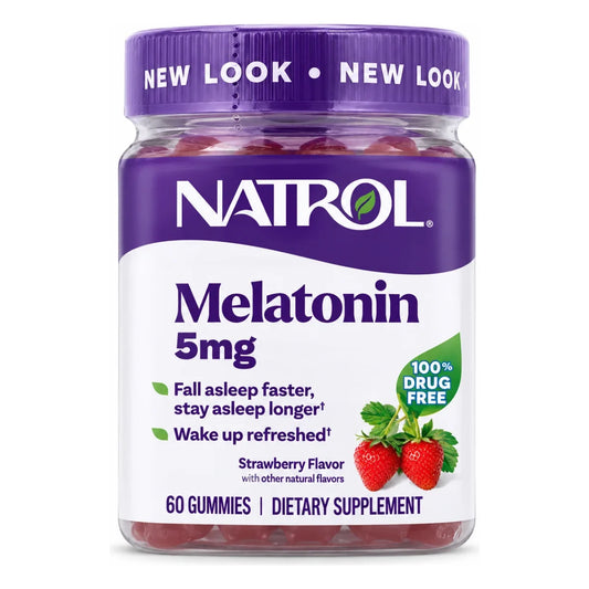 Melatonina 5 mg 60 gomitas Natrol