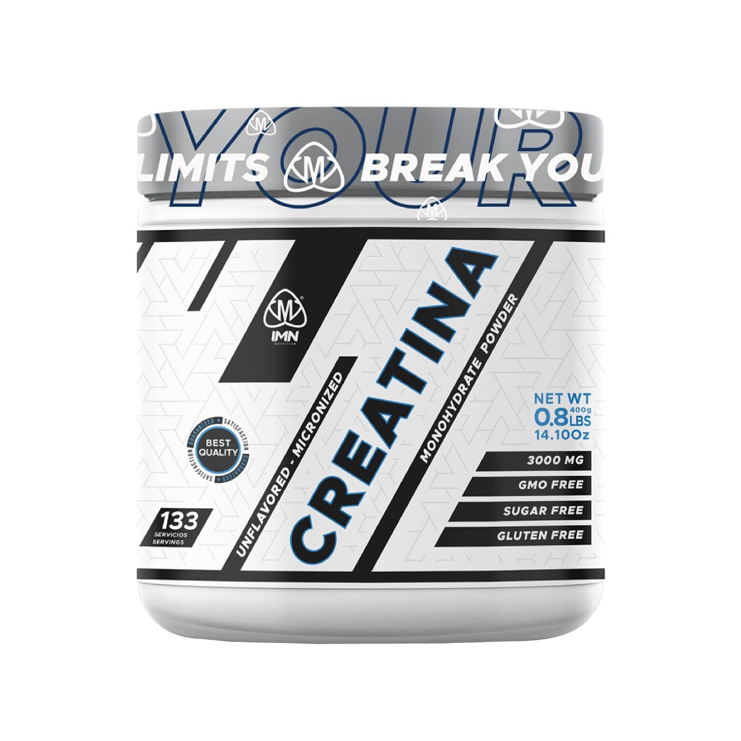 Creatina IMN 400gr 133 Servicios