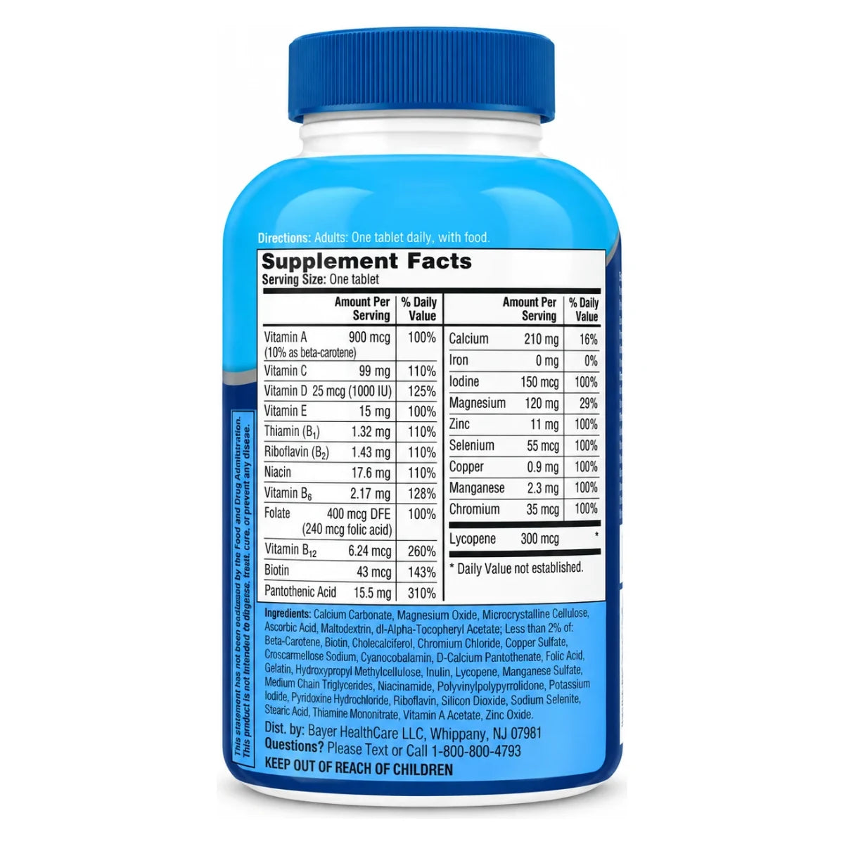 Multivitamínico Mens 300 tabletas One a Day