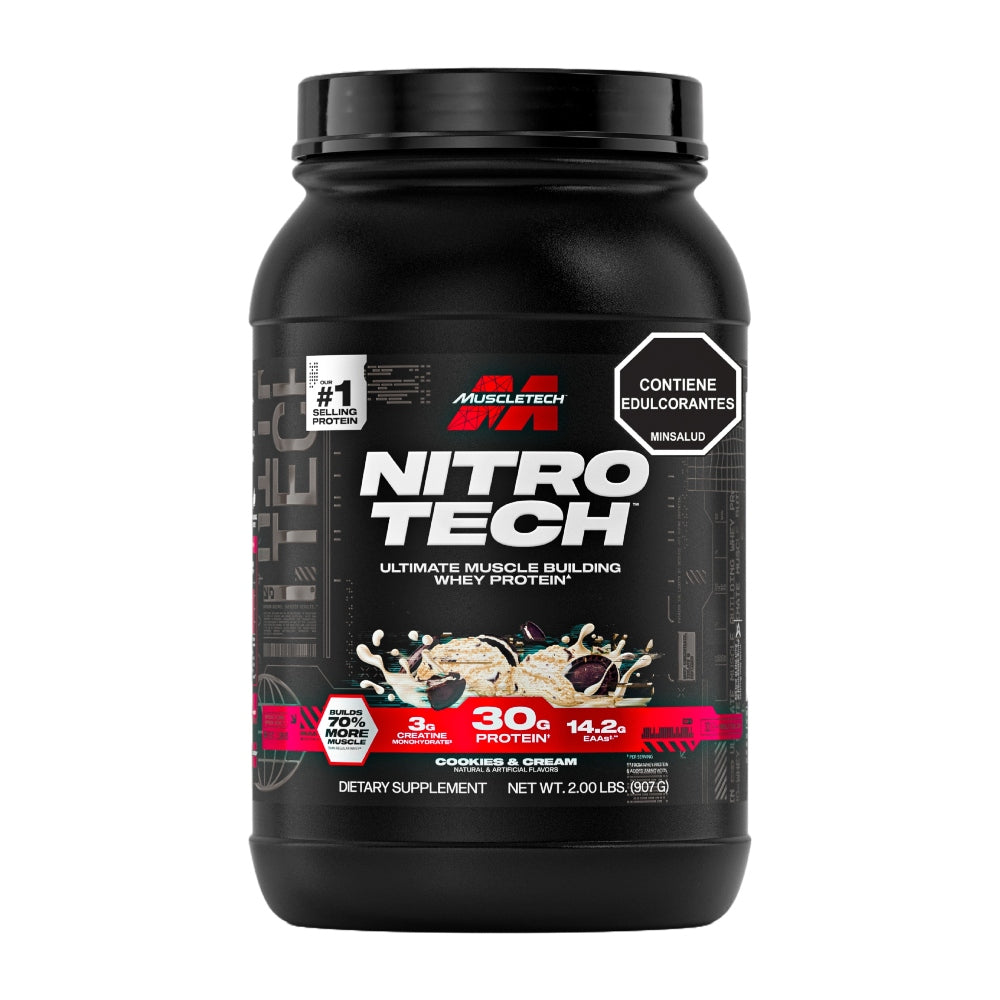 Nitro Tech 2 lb Cookies And Cream - MuscleTech