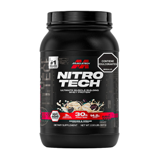 Nitro Tech 2 lb Cookies And Cream - MuscleTech