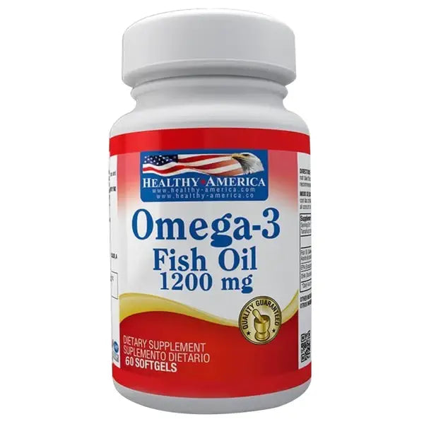 Omega-3 Fish Oil 1200mg 60 Softgels