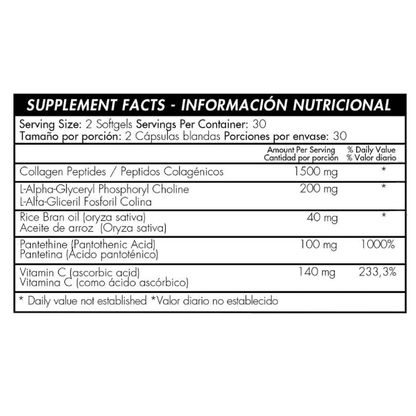 Collagen Peptidos w/phyto Vitamina C 60 Softgel