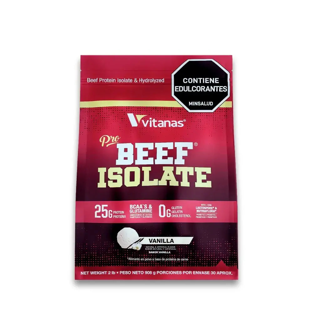 PRO BEEF ISOLATE VAINILLA 2 LBS VITANAS