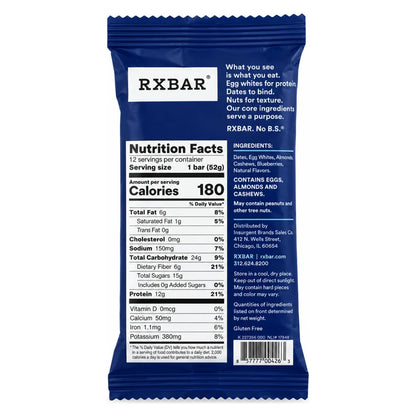 Protein Bar Arándanos RXBAR