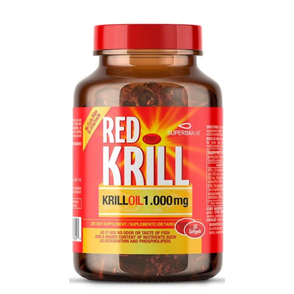 Red Krill 1.000 mg 30 Softgels 30 Softgels